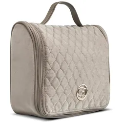 Cimi Gillian Jones - Organizer Cosmetic Bag Beige velour, Necessaire, Beige