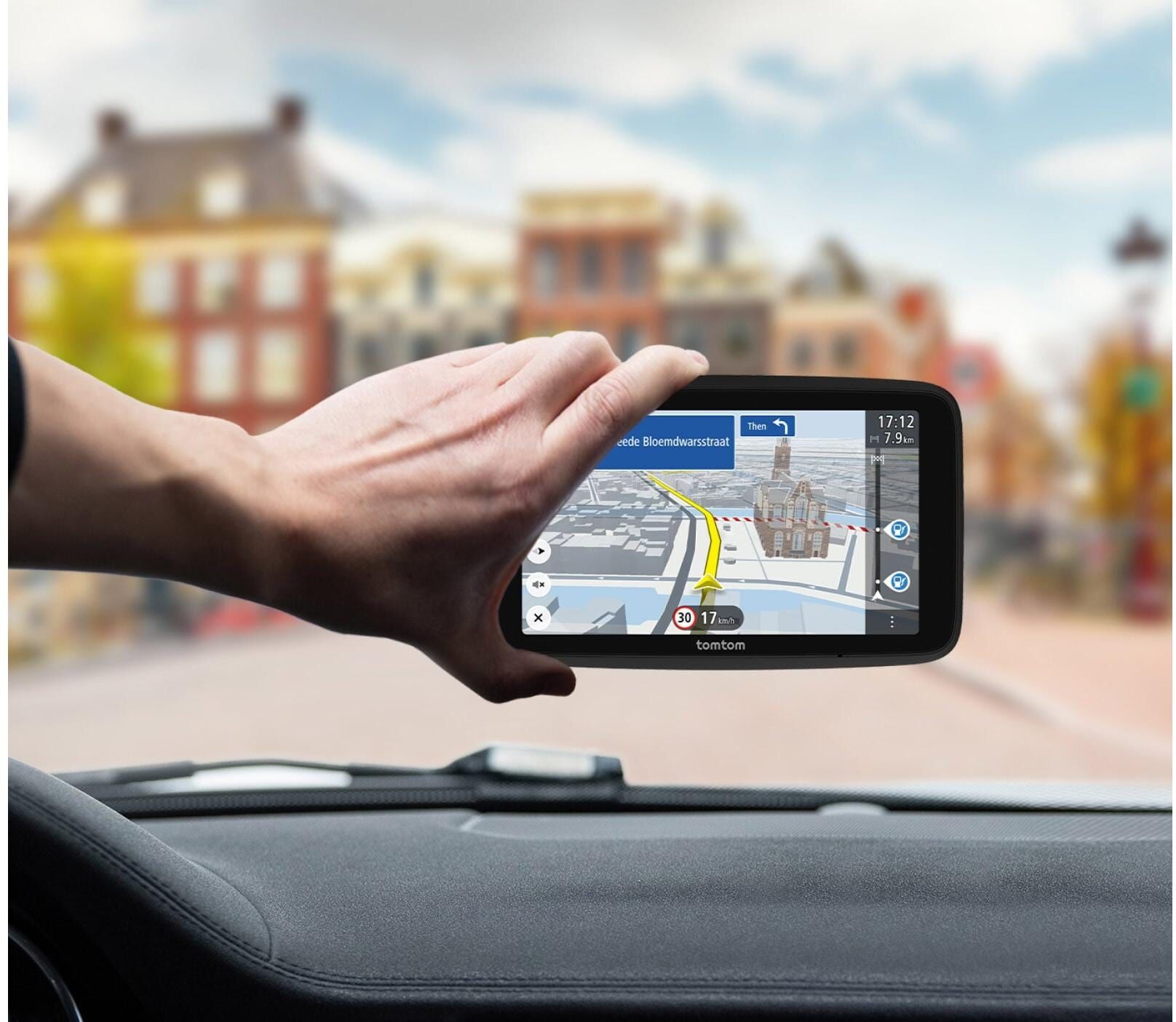 Navigationsgerät TOMTOM "Go Superior 7", schwarz, B:15,9cm H:9,8cm T:21,7cm, Navigationsgeräte, Navigationsgerät schwarz Einheitsgröße
