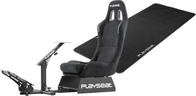 Playseat Evolution Alcantara sim racing cockpit inclusief vloermat