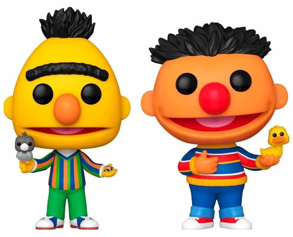 Funko POP! Sesamstraat Ernie en Bert 2-delig set vinylfiguren