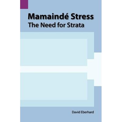 Mamaind Stress, Taschenbuch von David Eberhard, SIL International, 978-1-55671-003-2