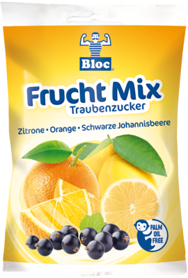 HERMES Arzneimittel GmbH BLOC Traubenzucker Frucht Mischung Btl. 75 g 03833545