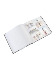 Hama Super-Jumbo-Album London 34x35 cm 80 weiße Seiten Bordeaux 340 x 350 mm Rot Weiß (00007157)