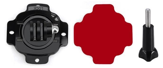 STABLECAM 360° helmhouder voor actioncamera's