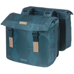 Basil Elegance MIK Doppeltasche blau