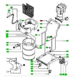 FESTOOL Senkschraube M6x40 für SR 301 E-AS