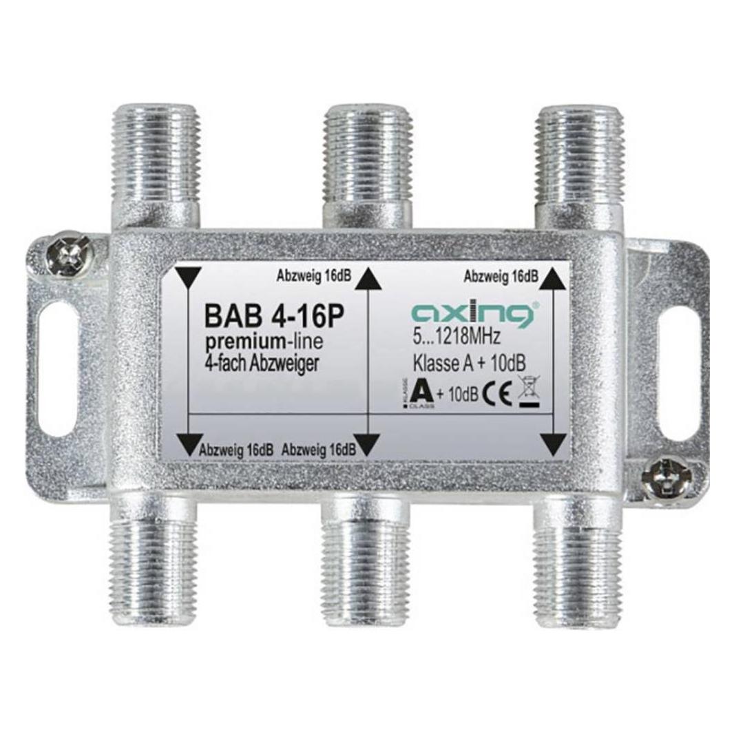 Axing Kabel-TV Abzweiger (Antennenkabel) (BAB 4-16P)