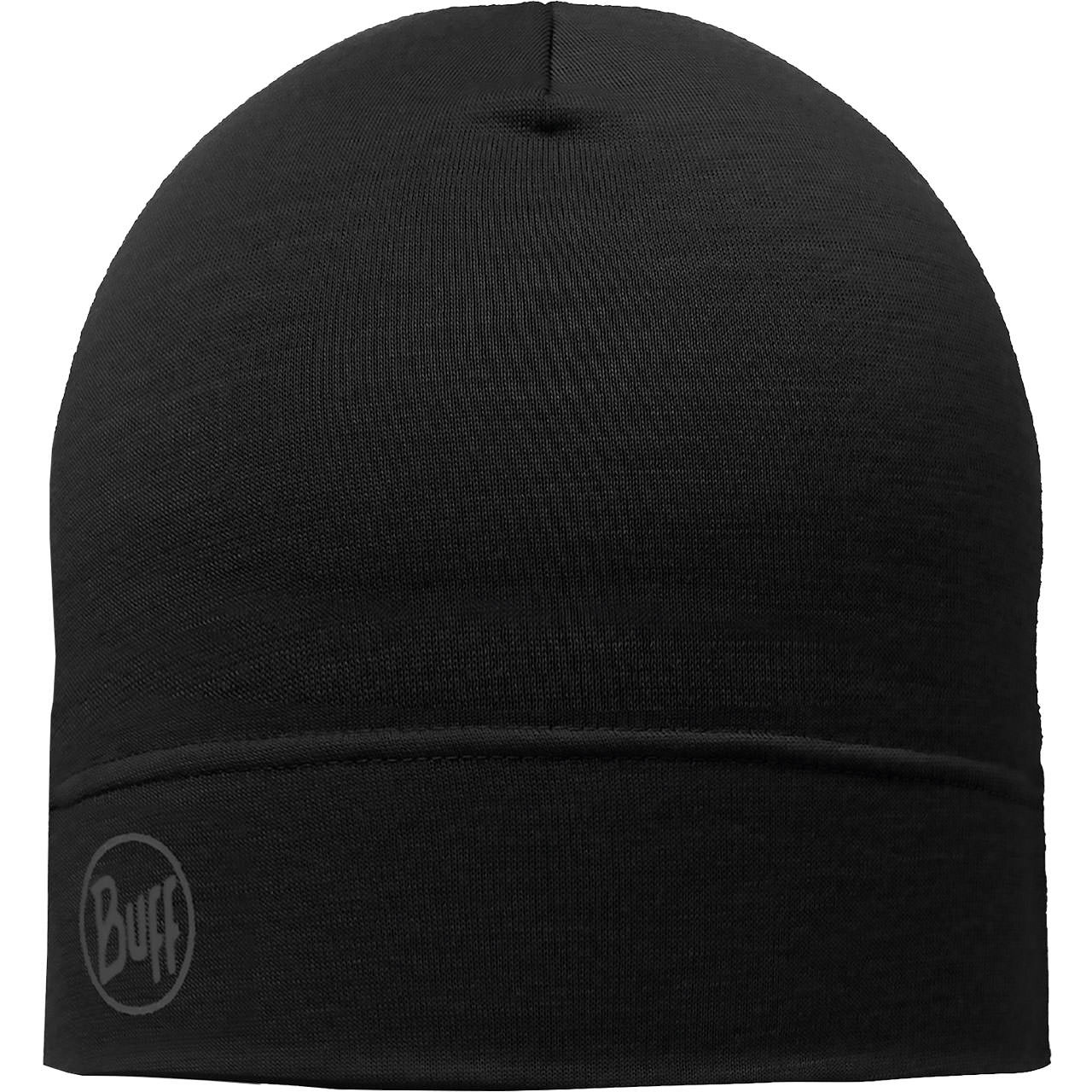 BUFF Mütze Merino Lightweight SOLID black