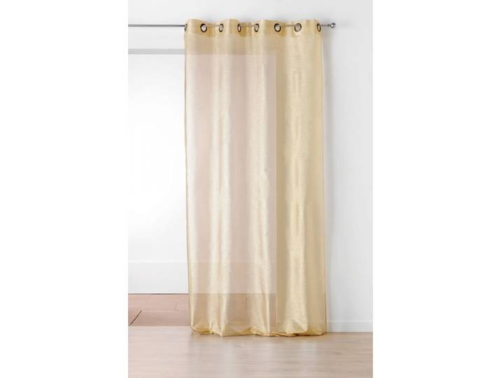 Voilage design doré 150x240cm