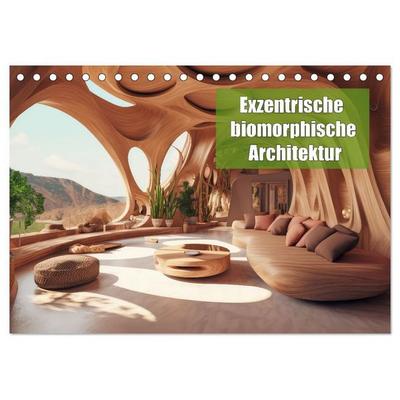 Exzentrische biomorphe Architektur (Tischkalender 2027 DIN A5 quer), CALVENDO Monatskalender