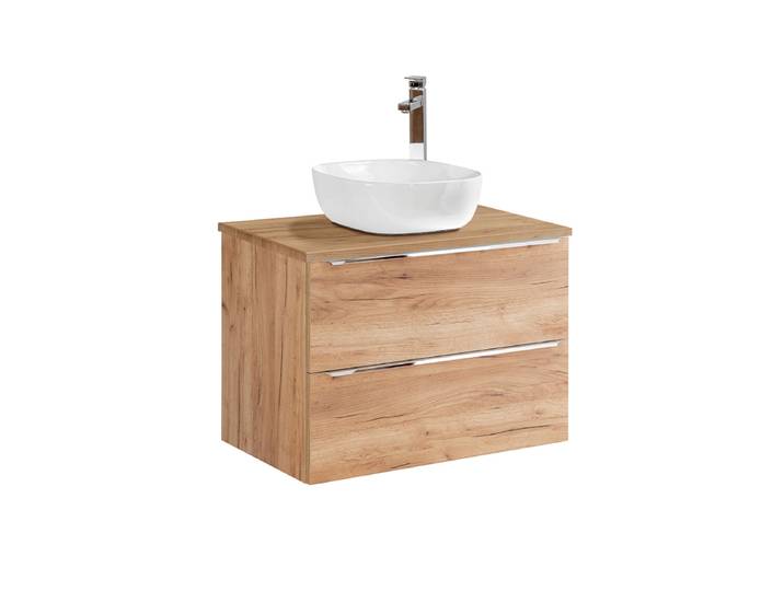 Meuble simple vasque 80cm April Bois