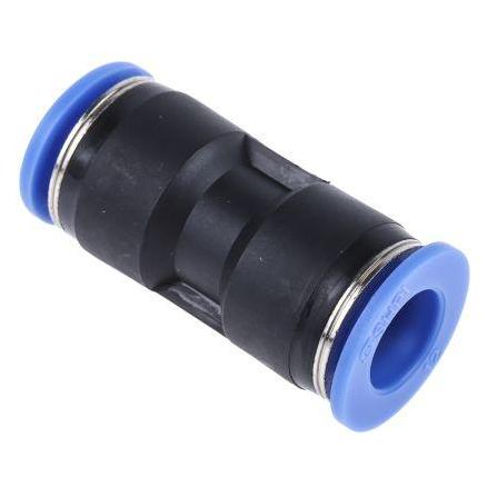 RS PRO Gerader Einsteckadapter, Rohr-zu-Rohr, Kunststoff, 9,9 kgf/cm², 990 kPa (1442624)