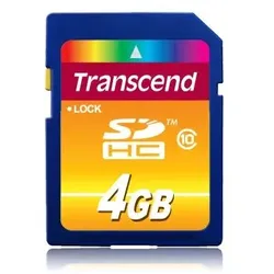 Transcend TS4GSDHC10 Speicherkarte 4 GB SDHC NAND Klasse 10