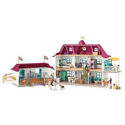 schleich® 42706 Lakeside Wohnhaus mit Stall, 179 Teile