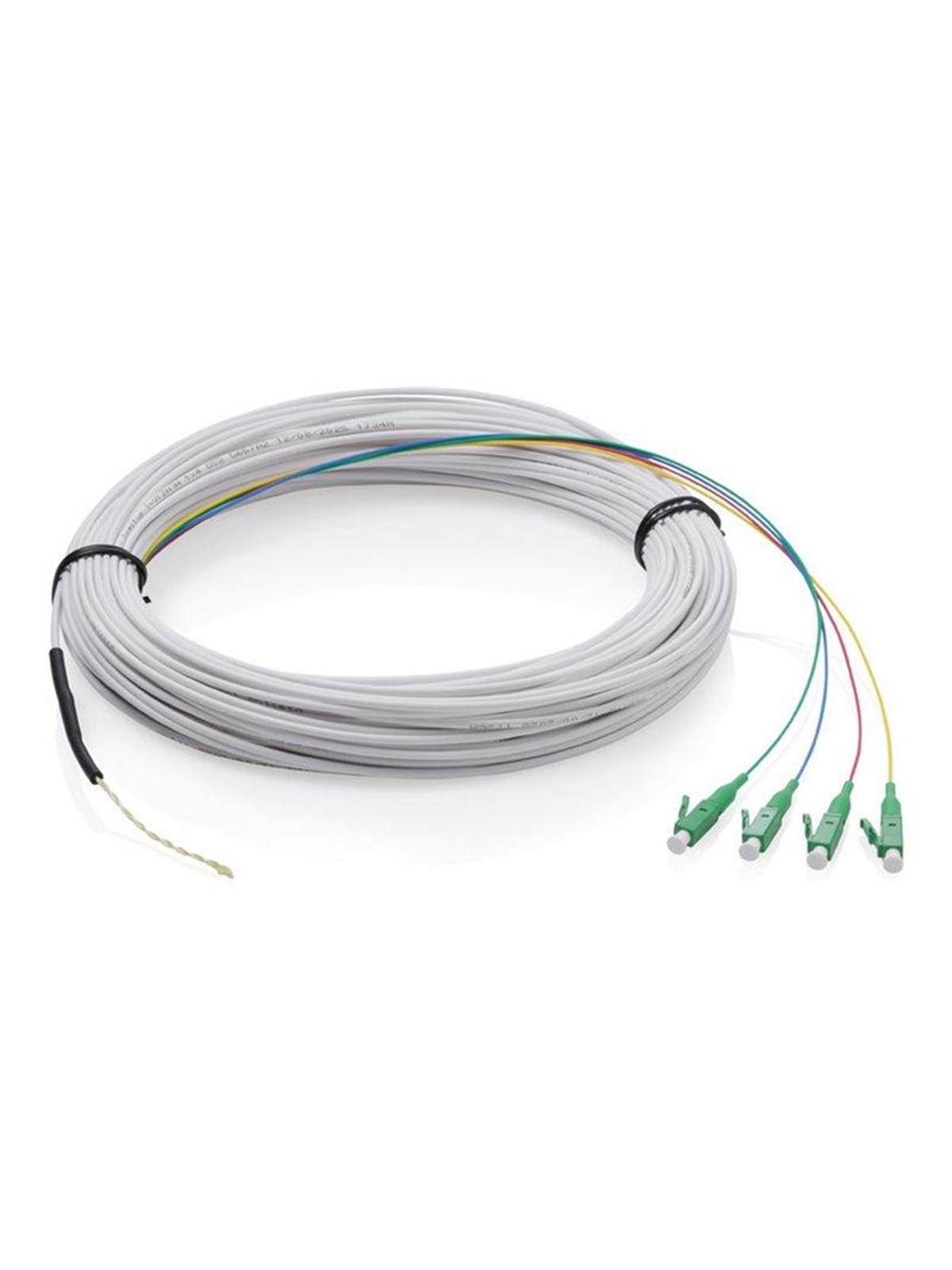 DIGITUS network cable - 50 m - white - Weiß