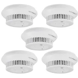 Homematic IP, Gefahrenmelder, Set Rauchwarnmelder  5x SWSD-2
