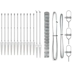 vidaXL, Zaunpfosten + Pfähle, Maxonon (Stachelankerfixierung 30 cm (14 Drähte))
