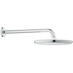 Grohe, Duschbrause, Kopfbrause Set Tempesta 250, EcoJoy (1 Strahlart, 8.30 l/min)
