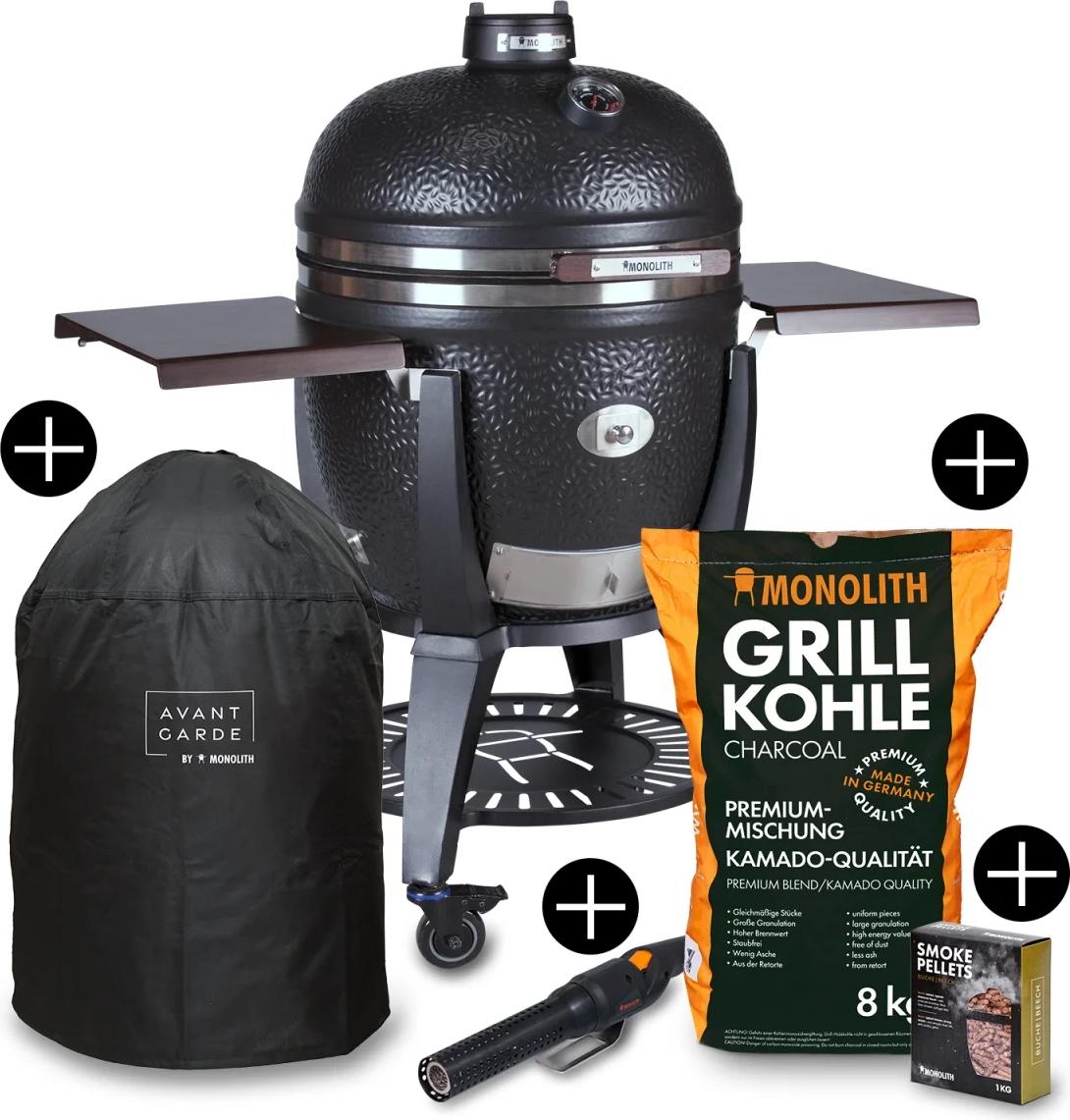 Monolith Starterset AVANTGARDE.66 Keramikgrill mit Gestell inkl. Zubehör-Paket 301030-AVG-START