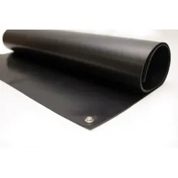 Leitfähige Neoprenmatte für Werkbänke und Böden, 0,6 x 1,2 m
