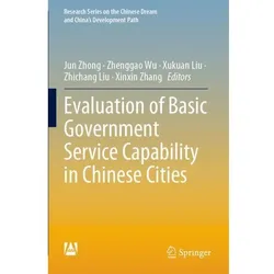 Evaluation of Basic Government Service Capability in Chinese Cities, Fachbücher