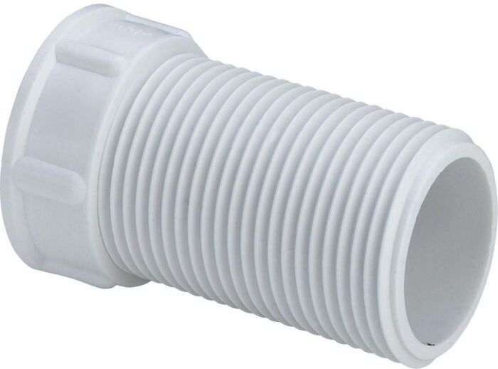 Viega Verlängerungsstück 131623 G 1x50mm, Kunststoff weiß