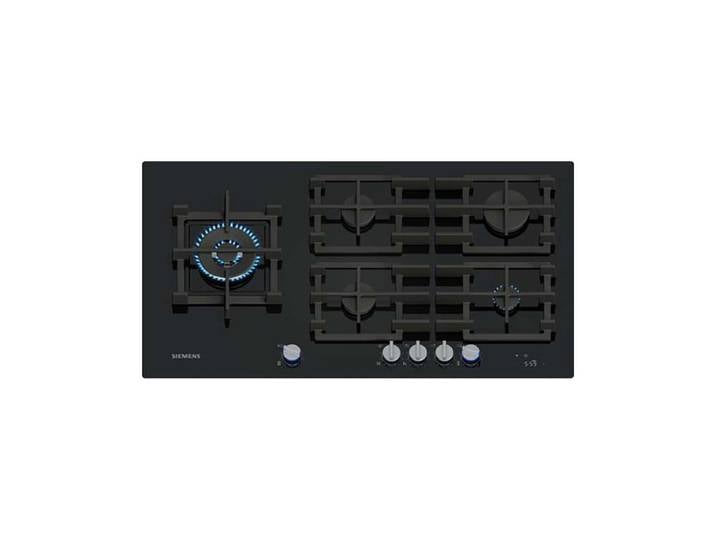 Siemens ER9A6SH40 Gas-Kochmulde Schwarz
