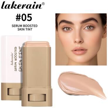 Trendy Discount Goods Waterproof Skin Tint Stick Nourishing Solid Tinted Serum Balm Foundation Face Contour Stick Makeup 5