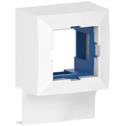 GGK 16657 Modulbox Mini 12x30mm-9010, universell, für ein Gerät 45x45 mm, alpinweiß Mini 10x30L-MB domino Mini10x30LMBdomino