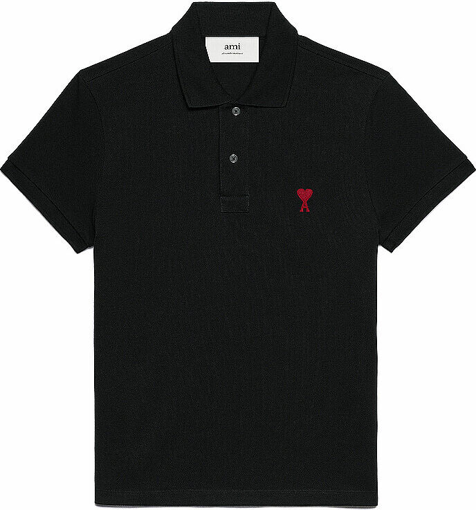 AMI PARIS Poloshirt schwarz   L L