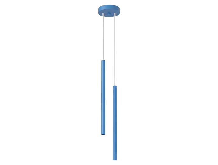 Suspension PASTELO 2 azur 2xG9 8W acier 118x15x15cm Sollux Lighting