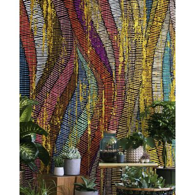 Fototapete MARBURG "Life", gold (goldfarben), B:2,72m L:2,7m, Vlies, Tapeten, 3D moderne Tapete für Wohnzimmer Schlafzimmer Küche