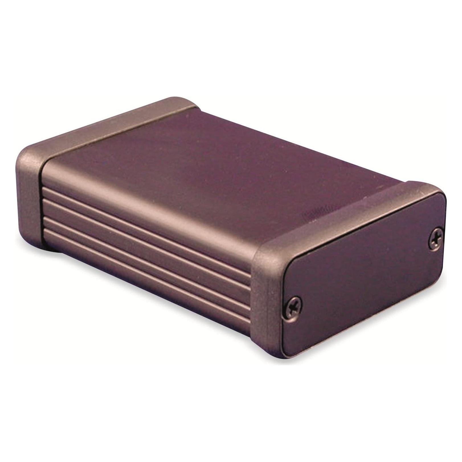 Hammond Aluminium-Gehäuse 1455C801BK, Extrudiertes Aluminium, IP54, 80x54x23 mm (Gehäuse) (1455C801BK)