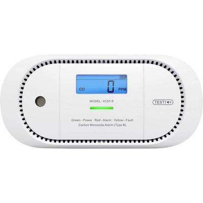 X-Sense XC01-R Kohlenmonoxid-Melder batteriebetrieben detektiert Kohlenmonoxid