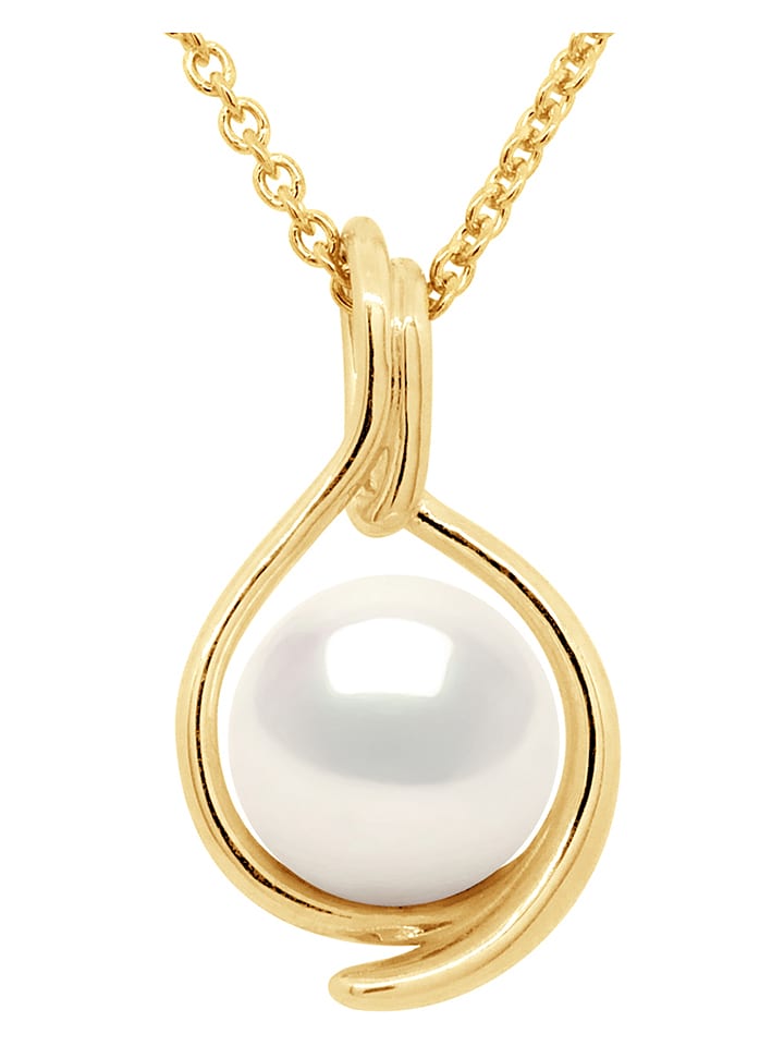 Pearl Addict Gold-Anhänger mit Perle - onesize