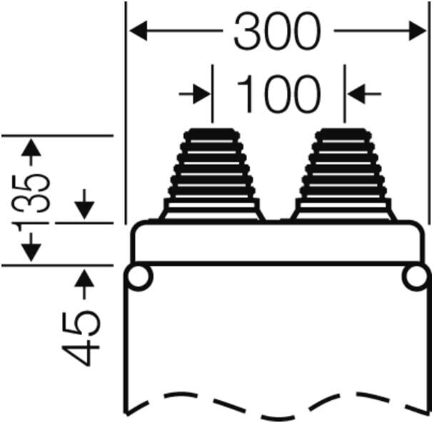 Hensel Kabeleinführung d=70mm für MI-Verteiler Mi FP 82 (2000319)