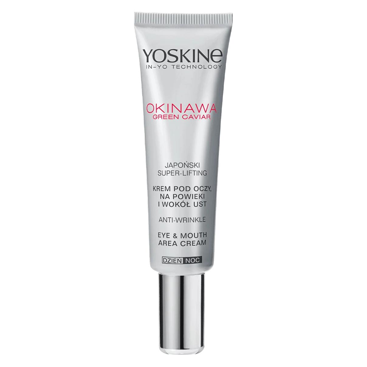 Yoskine Okinawa Green Caviar Eye and Lip Cream 15ml (Augenpflege Crème, 15 ml, Tag + Nacht) (5900525065261)