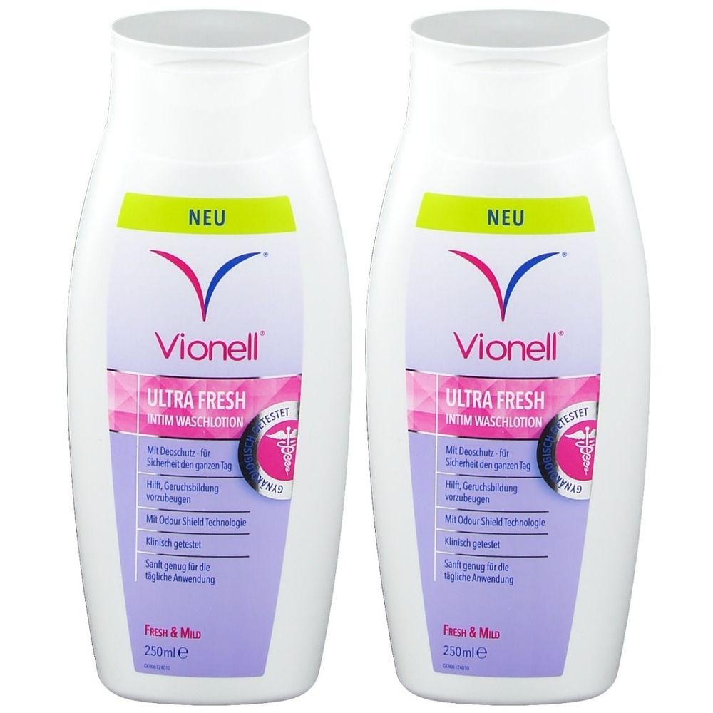 Vionell Ultra Fresh Intim x2 2x250 ml Flüssigseife