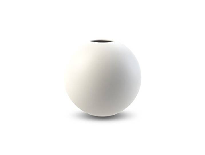 Cooee Design Vase sphérique\, Blanc\, 8 cm