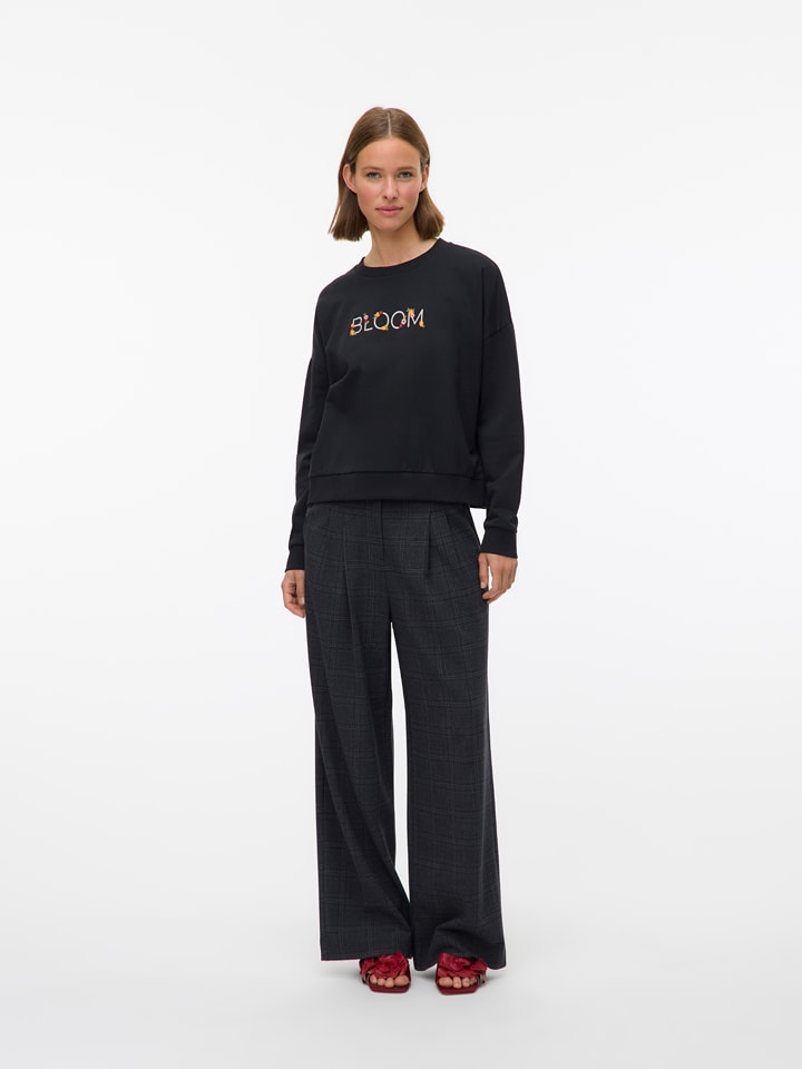 Vero Moda Sweatshirt in Schwarz - M