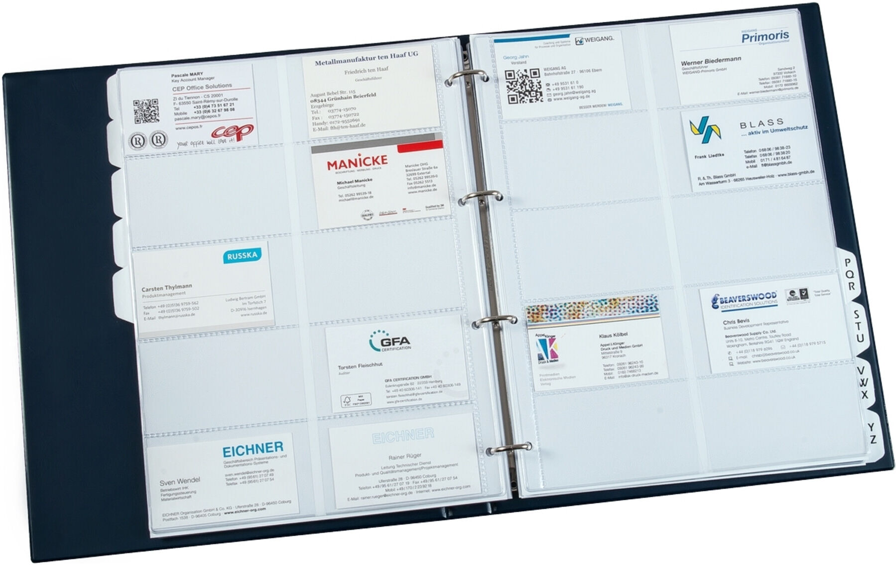 Eichner Visitenkartenbuch DIN A 4 (9218-02011)