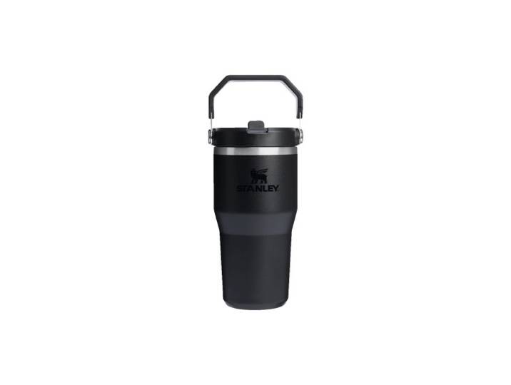 Becher Stanley The Iceflow Flip Straw Black 2.0, 0.59 l