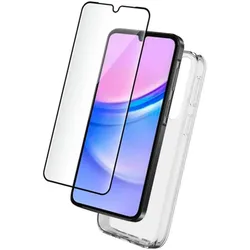 Bigben 2-in-1 Zubehörset (Samsung Galaxy A16), Smartphone Hülle, Transparent