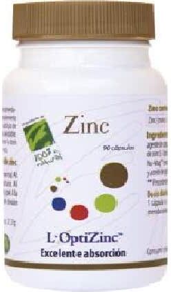 100% Natural Zinc 20mg 90caps