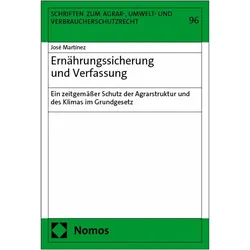 Ernhrungssicherung und Verfassung, Fachbücher von José Martínez