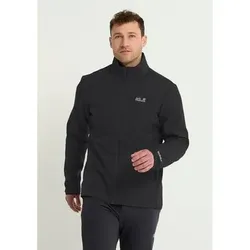 JACK WOLFSKIN Herren Funktionsjacken lg.Arm He/Uni WILD WINDS JKT M, Größe S in Schwarz Schwarz