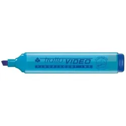 Tratto, Marker, Video-Highlighter 12 Stück Blau Stumpfe Spitze (12x)