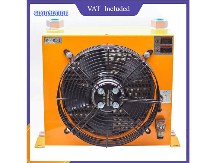 Refroidisseur d'air hydraulique AH1012T-CA radiateur d'huile refroidi par Air DC 12 V/220 V 100L/min refroidisseur de réservoir de carburant 1400 tr/min