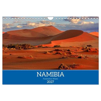 Namibia - Faszination Wüste (Wandkalender 2027 DIN A4 quer), CALVENDO Monatskalender