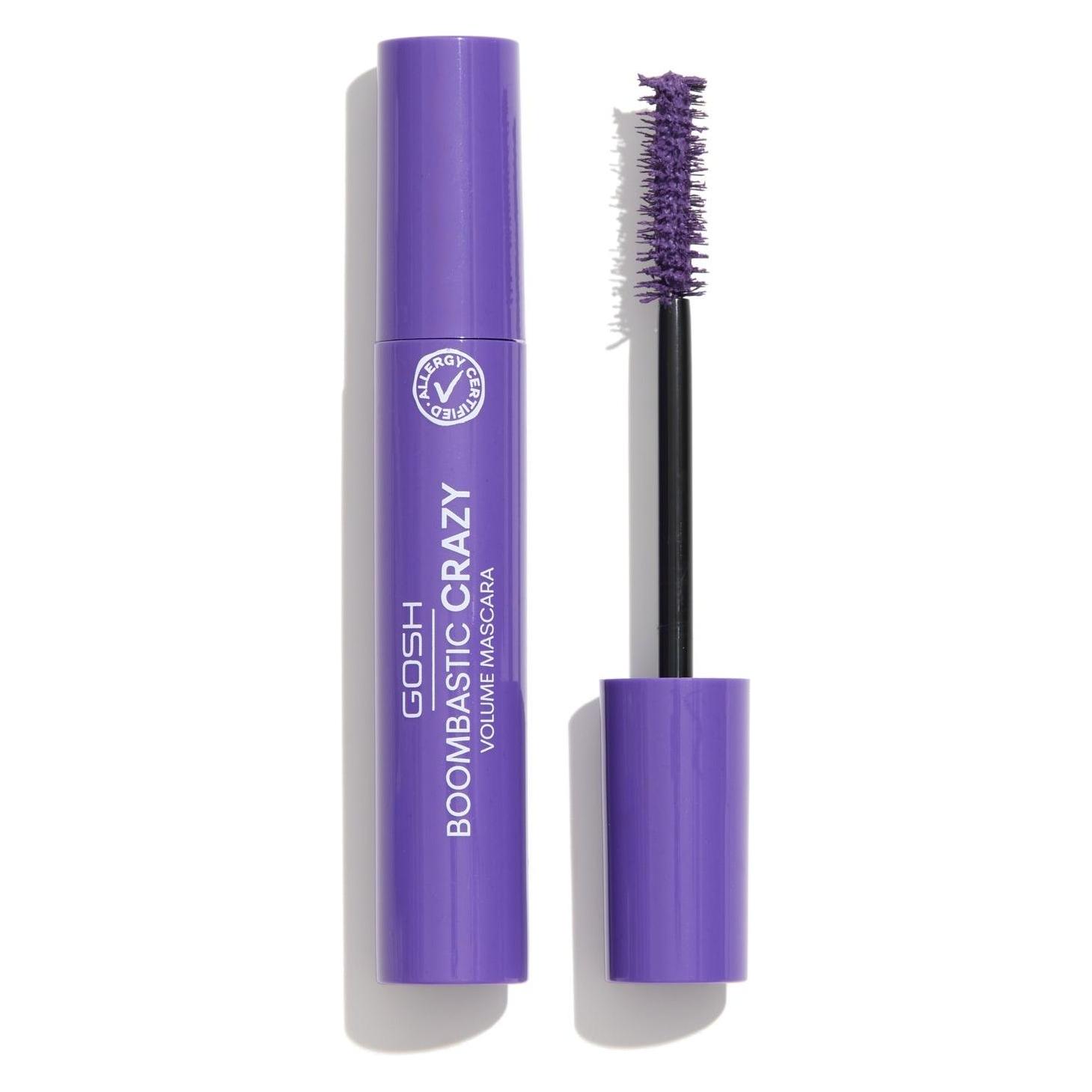 Gosh Boombastic Crazy Mascara for Extreme Volume and Long Lashes 006 Dusty Violet (Dusty violet) (40376055)